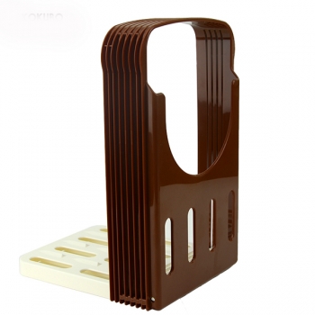 Bread Loaf Cut Toast Hobel Cutter Slicing Buch Küche Werkzeug 