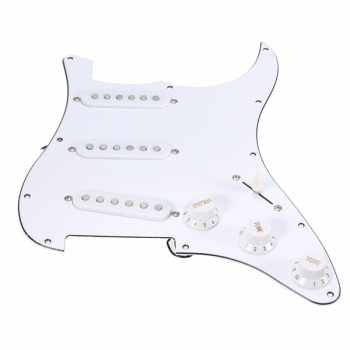 Gitarre hat pickguard stratocaster Zusammenbau sss für die Schutzvorrichtung strat geladen