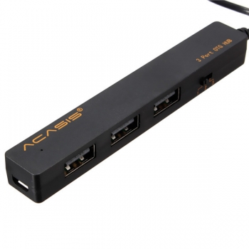 3 Port USB 2.0 Hub OTG OTG Ladekabel für Handy Tablette 