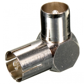 90 Grad rechts Luft abgewinkelt TV Kabelsteckverbinder Stecker Koax Stecker