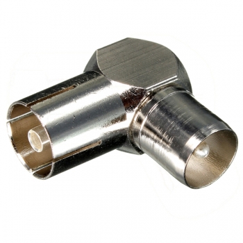 90 Grad rechts Luft abgewinkelt TV Kabelsteckverbinder Stecker Koax Stecker