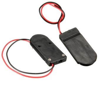 CR2032 Knopfbatterie Inhaber Fall mit Ein / Aus Schalter