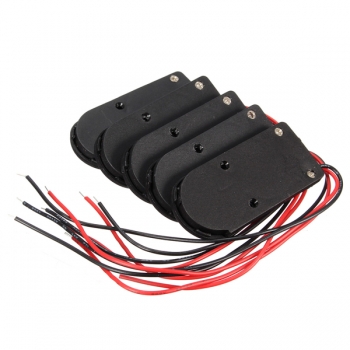 5pcs 6V CR2032 X2 Kasten Knopf Batterie Halter mit ON / OFF Schalter