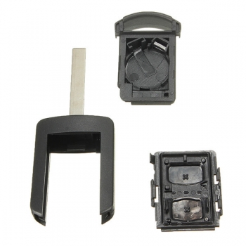 Remote Key Fob Shell + Neues leeres Blatt für Vauxhall Opel Corsa Agila