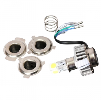 18W H4 6000K Weiß 1800LM Hallo / Lo Strahl LED Motorrad Scheinwerfer Lampe