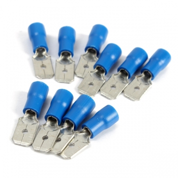 20pcs Blau 1.5 mm - 2.5 mm Lötfreie Male & Female Schnellanschlussklemmen verdrahten