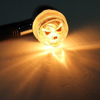 4pcs Schädel Bullet Blinker Kontrollleuchte für Honda Suzuki Yamaha 