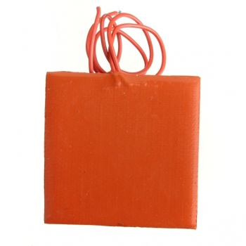 Wasserdichte Silikon Flexible Wärmematte 60 * 60MM DC 12V 10W