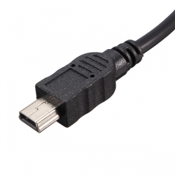 50CM 5Pin Mini USB Stecker auf USB 2.0 zum weiblichen Kabel Verlängerungskabel
