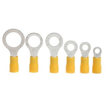 10pcs haben gelbe PVCterminals Ringstecker-RC 4.0-6.0mm ² isoliert