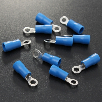 25pcs haben blaue Gummi-PVCterminals Ringstecker-RC 1.5-2.5mm ² isoliert
