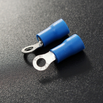 25pcs haben blaue Gummi-PVCterminals Ringstecker-RC 1.5-2.5mm ² isoliert