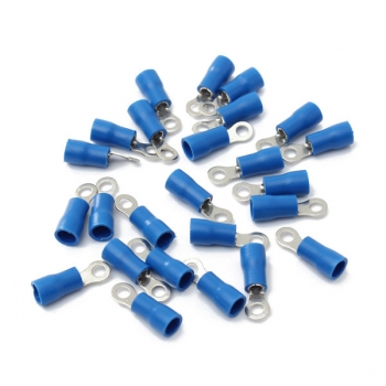 25pcs haben blaue Gummi-PVCterminals Ringstecker-RC 1.5-2.5mm ² isoliert