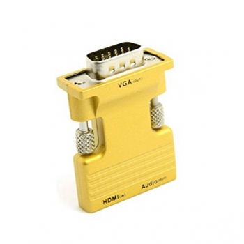 HDMI Buchse auf VGA Stecker 1080P 3.5 mm Audio Chip Chrontel 7101b