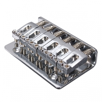 6 Sattel hardtail Brückenspitze lädt elektrische 65-Mm-Gitarrenbrücke