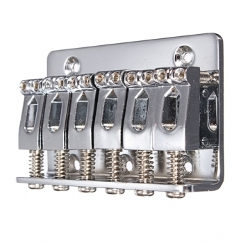 6 Sattel hardtail Brückenspitze lädt elektrische 65-Mm-Gitarrenbrücke