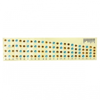 Bass Gitarre Fretboard Hinweis Labels Fret Aufkleber 