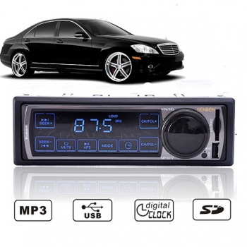Auto Touch-Bluetooth 1-Din Stereo Radio MP3 USB / SD AUX-Player