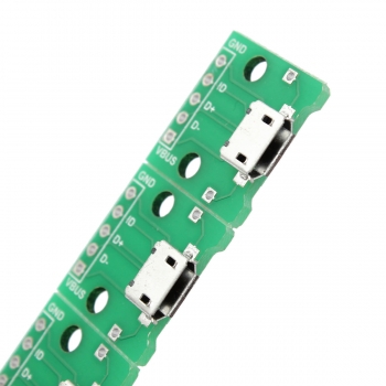 5pcs 5Pin Mikro USB Adapter Modul B Typ PCB DIP
