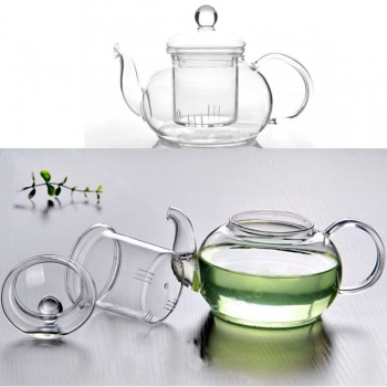350ml-1000ml heizen widerstandsfähige Glasteekanne mit dem infuser Kaffeeteeblatt
