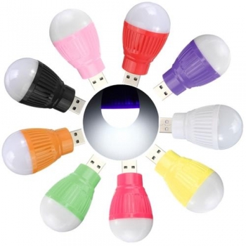 Tragbare 5W USB LED Kugel Schreibtisch Leselicht Lampen Birnen Camp für PC Laptop 5V