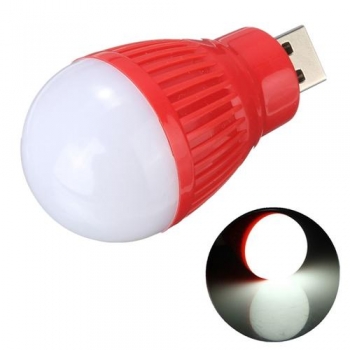 Tragbare 5W USB LED Kugel Schreibtisch Leselicht Lampen Birnen Camp für PC Laptop 5V