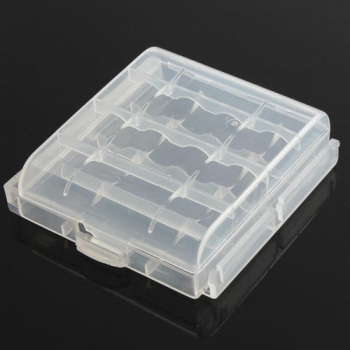 1pcs Plastikkasten-Kasten Lagerung Für 4x14500 / AA Li-Ion Akku