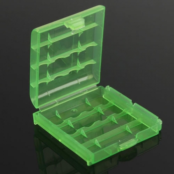 1pcs Plastikkasten-Kasten Lagerung Für 4x14500 / AA Li-Ion Akku