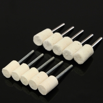 25pcs 3mm Schaft Wolle Polierkugelpolierscheibe Für Dremel