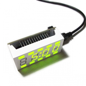 Geekcreit® DIY C51 Mini Creative Einfache White Desktop Elektronische Uhr Kit