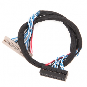 Geekcreit® 20Pin DF14 20-20 Signal 8 Bit LCD Bildschirm Treiber Board Line LVDS Bildschirm Kabel