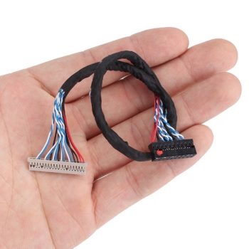 Geekcreit® 20Pin DF14 20-20 Signal 8 Bit LCD Bildschirm Treiber Board Line LVDS Bildschirm Kabel