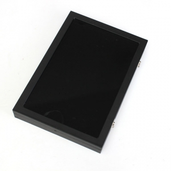 Große Schmuck Tablett Aufbewahrungsbox Halsketten Ohrringe Armbänder Showcase