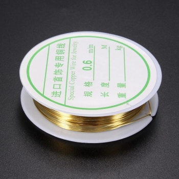 0.6mm Multicolor Kupferdraht Schmuckdraht DIY Schmucksache Schnur