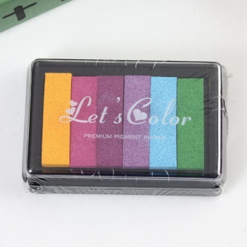 DIY Multicolor Sponge Stempelkissen für Stempel Stoff Stamping