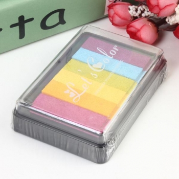 DIY Multicolor Sponge Stempelkissen für Stempel Stoff Stamping