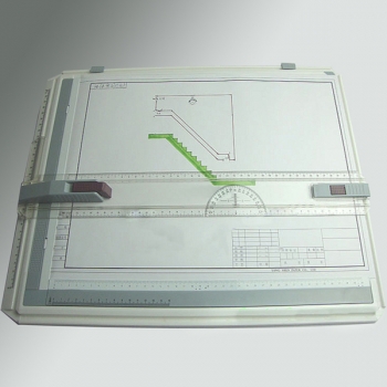  A3 Zeichenplatte Tisch mit Parallelführung und einstellbare Winkel 