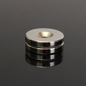 2pcs N50 30mm x 5mm starke runde Magneten 5mm Loch Seltene Erden Neodym  Magneten