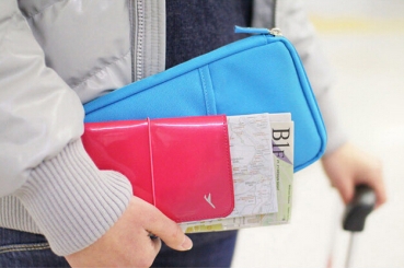 Honana HN-PB7 Portable Multifunktionsreisen Kartenkarte Passport Halter Wallet Geldbeutel Aufbewahrungsbeutel