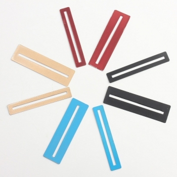 2 Stück bunter Edelstahl Griffbrett Schutz für E Gitarre 