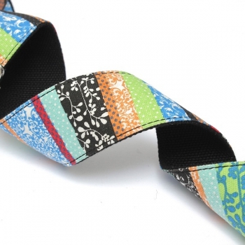 Bunte nationale Art Gitarren Gurt Gürtel Für Elektroakustikgitarre 