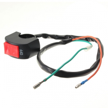 7 / 8inch Motorrad Motor Fahrrad Lenker Scheinwerfer Nebel Spotlightt Ein Aus Schalter