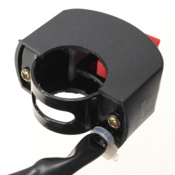 7 / 8inch Motorrad Motor Fahrrad Lenker Scheinwerfer Nebel Spotlightt Ein Aus Schalter