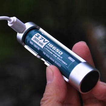 AMUTORCH 5V 1A Li-Ion Micro USB Ladegerät Mini Batterie Ladegerät Für 18650