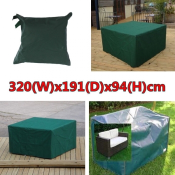 320cmx191x94cm Wasserdicht Garten Outdoor Möbel Staubschutz Tabelle Shelter