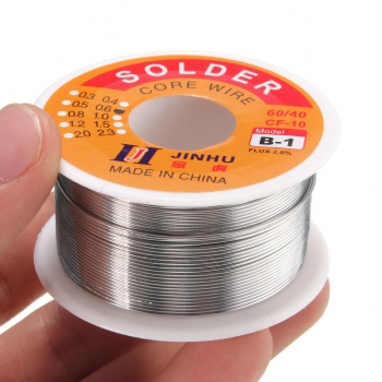 0.6mm Tin Lead Lötdraht Rosin Core Löten 2% Flux Reel Tube 60/40