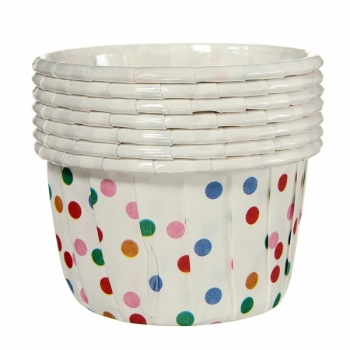 100 PCS-Papierschalen-Kuchen-Zwischenlage-Muffin-Papier-Kasten-greaseproof Backen-Schalen