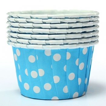 100 PCS-Papierschalen-Kuchen-Zwischenlage-Muffin-Papier-Kasten-greaseproof Backen-Schalen