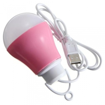 5W beweglicher Haken LED Bulb USB Licht Leselampe für Camping Laptop PC Energien Bank DC5V