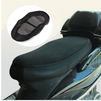 Motorrad-Roller Rutschfeste atmungsaktives Mesh-Sitzsattel-Abdeckung XL Größe